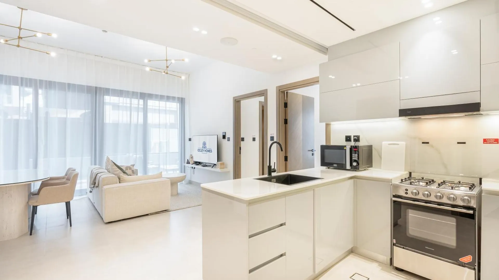 Stylish Home With Direct Pool Access By The Canal Dubai 0*,
